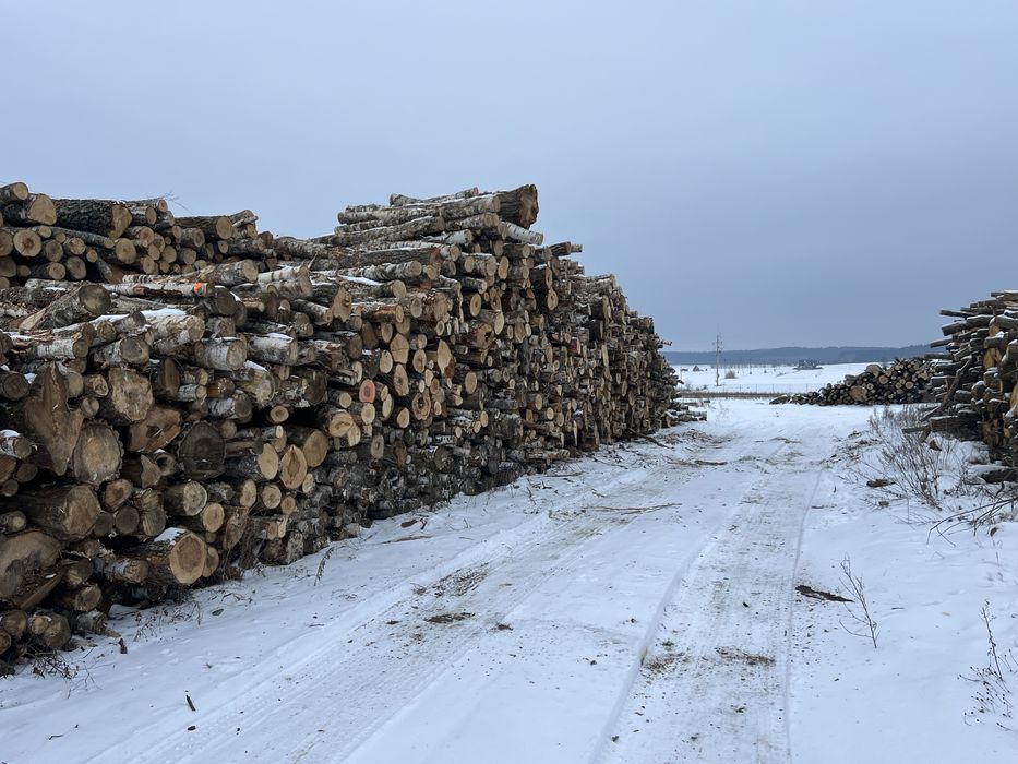 drewno opałowe w wałkach