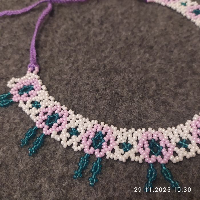 Силянка (кольє) квіткова з зав`язками в наявності