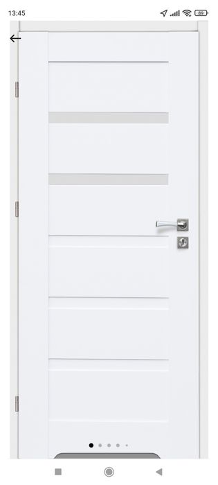 Drzwi wewnętrzne łazienkowe