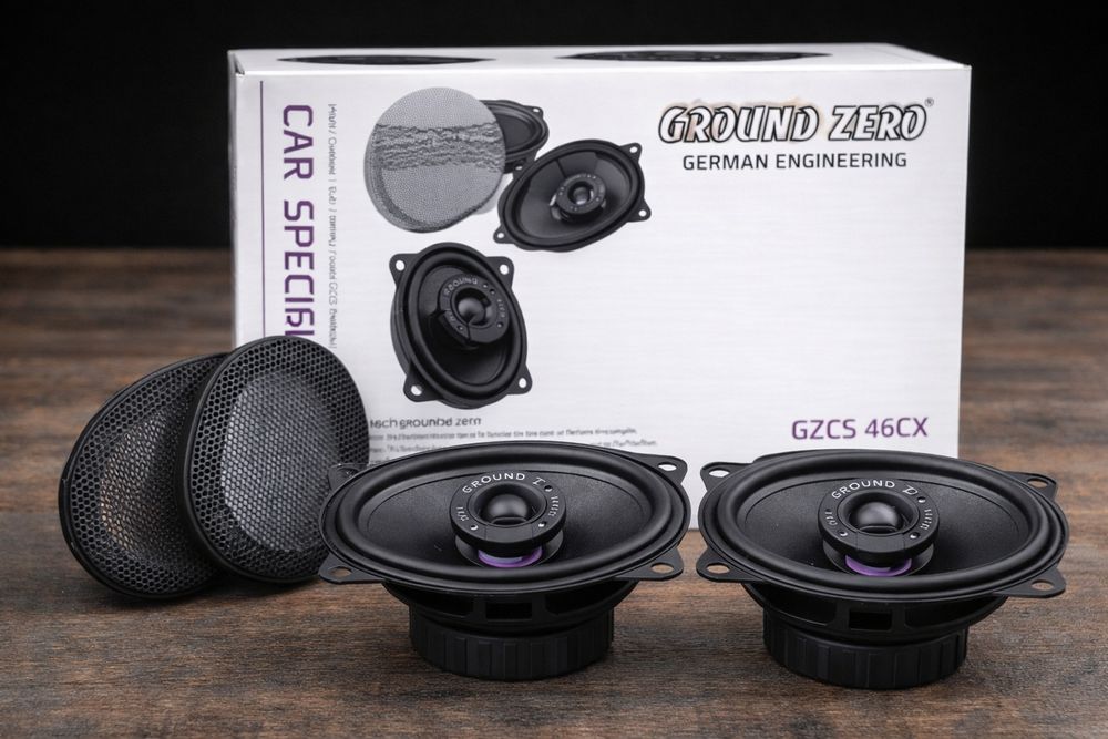 Овали Ground Zero GZCS 46CX 4x6” 70W RMS
