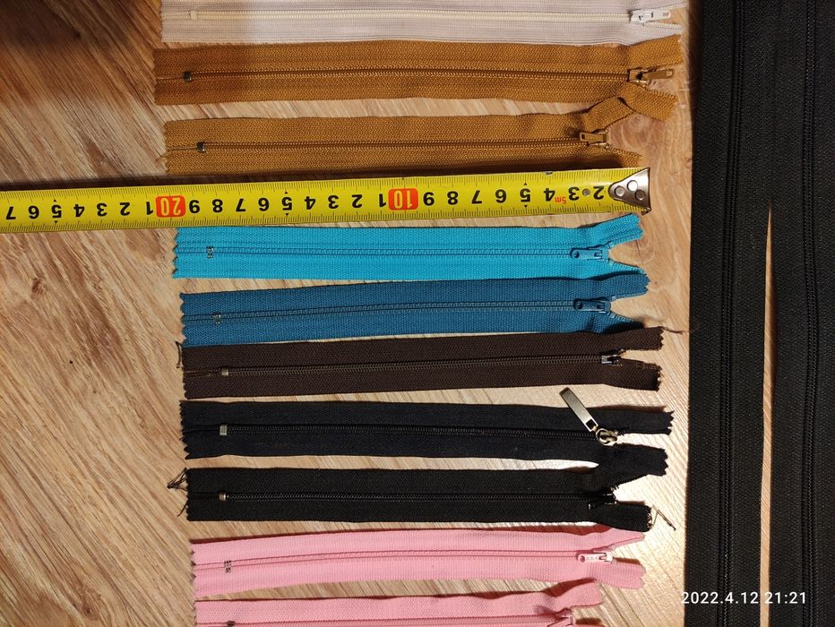 Молнии, змейки разных размеров