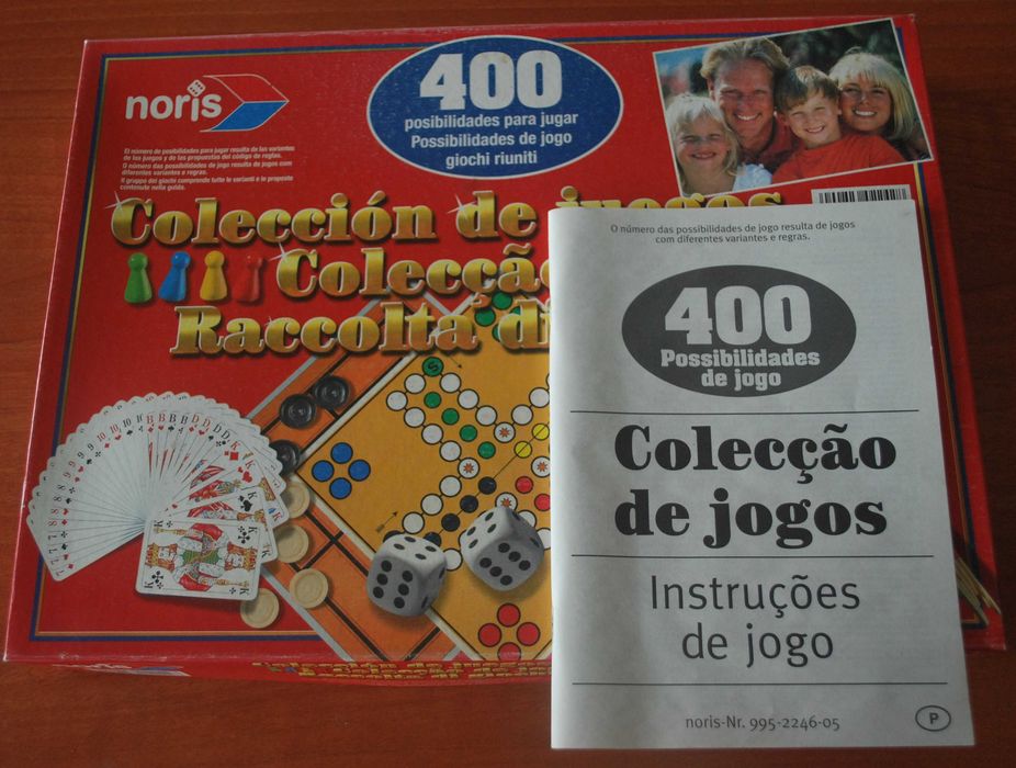 Colecção de Jogos da Noris 400 Possibilidades de Jogos - Jogo completo
