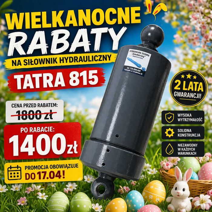 Siłownik TATRA 815! 2 LATA GWARANCJI!! Od ręki