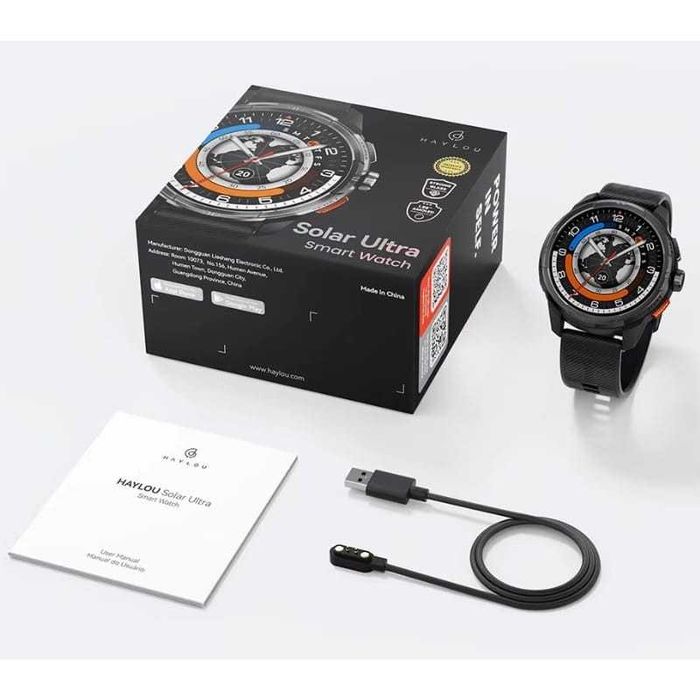 Haylou Solar Ultra Smartwatch 5ATM GPS (Chamadas)