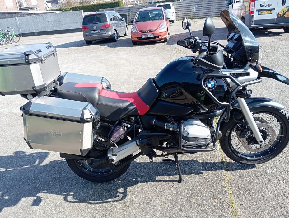 BMW GS 1100 full ubrany ABS kufry Givi po Serwisie.