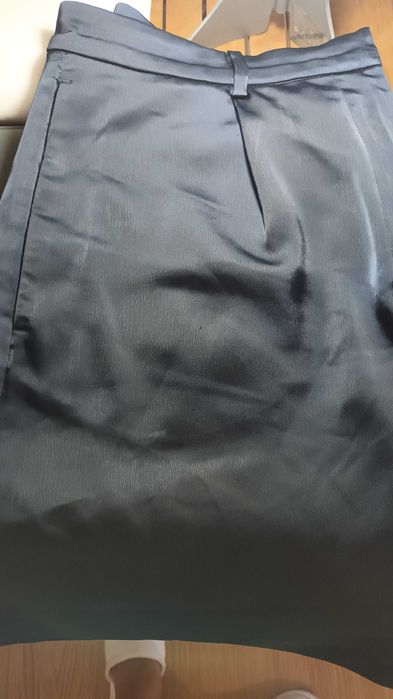 Calções em azul escuro da H&!M