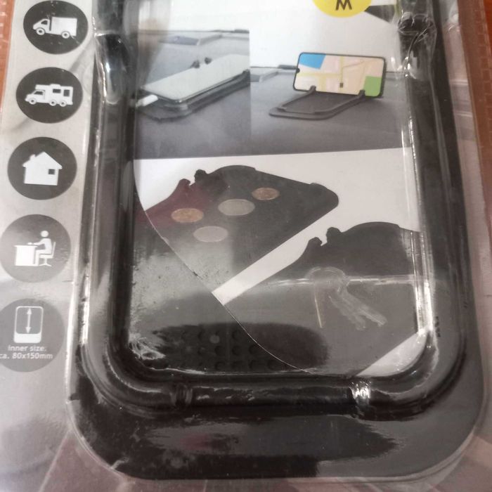 Suporte antiderrapante para telefone, chaves, moedas NOVO