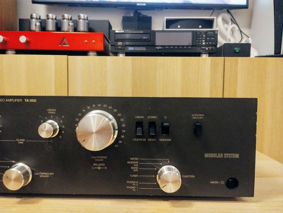 Telefunken TA 350 - wzmacniacz stereo