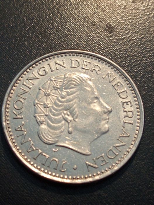 2 moedas 1 gulden e 10 cents - Netherlands - Holanda - 1973 e 1950
