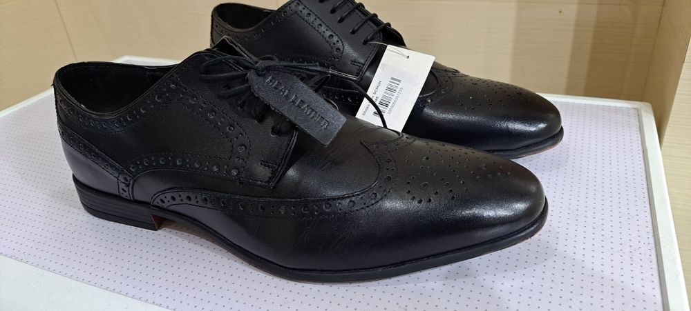 Чоловічі туфлі шкіряні броги Legessy 45