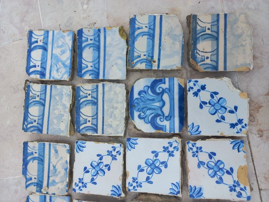 Azulejos pombalinos século XVIII