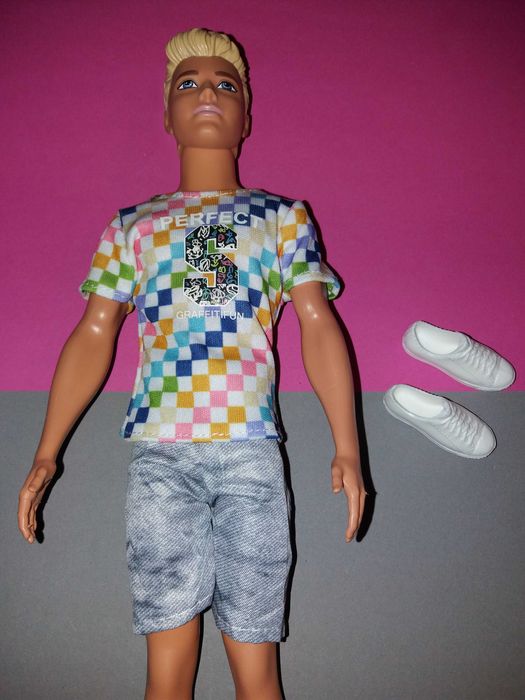 Ubranka dla Kena spodenki bluzka buty