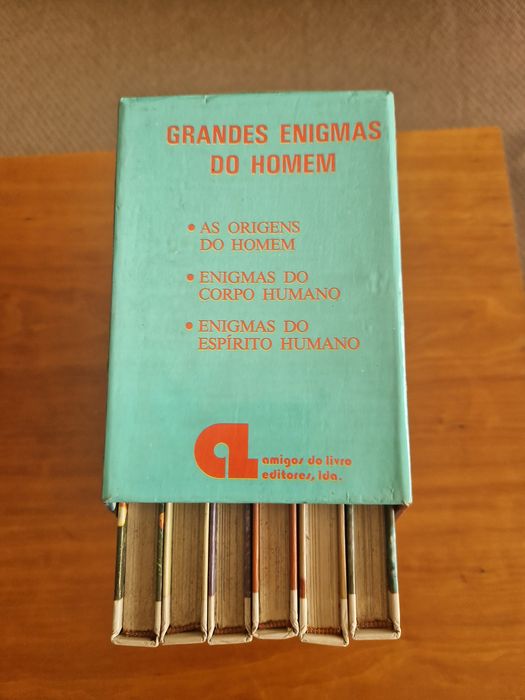Enciclopédia "Grandes Enigmas do Homem", Amigos do Livro Editores