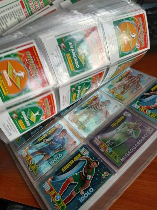 Caderneta cartas liga Nos 16-17  VENDO RAPIDO; MANDE OFERTA