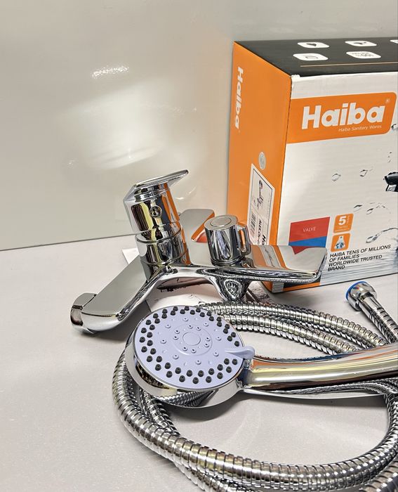 Смеситель для ванны латунный кран на ванну  HAIBA ALEX 009