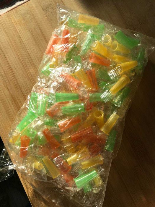 Ustniki jednorazowe kolorowe -100szt  shisha fajka wodna