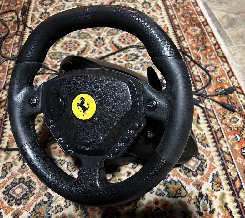 Volante logitech driving force pro + thrustmaster enzo ferrari FFB