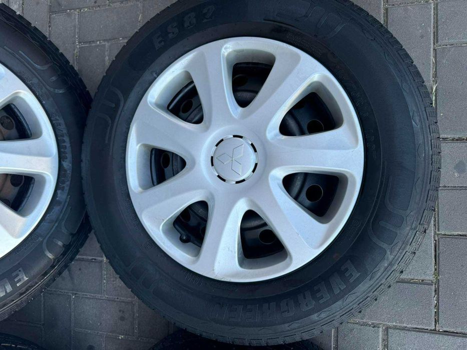 Стальні диски 16 5.114.3 Mitsubishi Outlander!Шини 215/70R16!G-Felgen