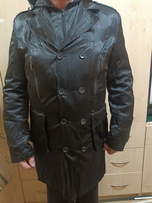 Чоловічий плащ/подовжена куртка