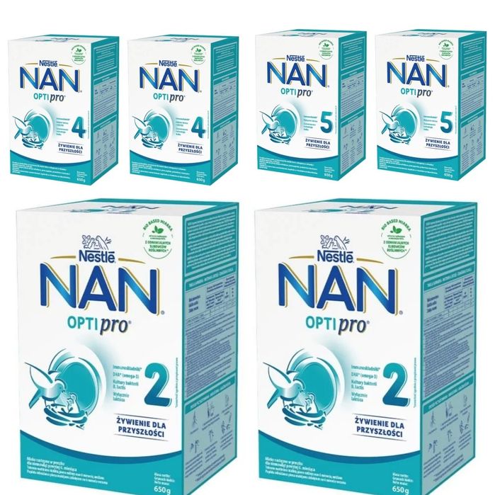 Суха молочна суміш НАН NAN 2- 4-5 Нестле