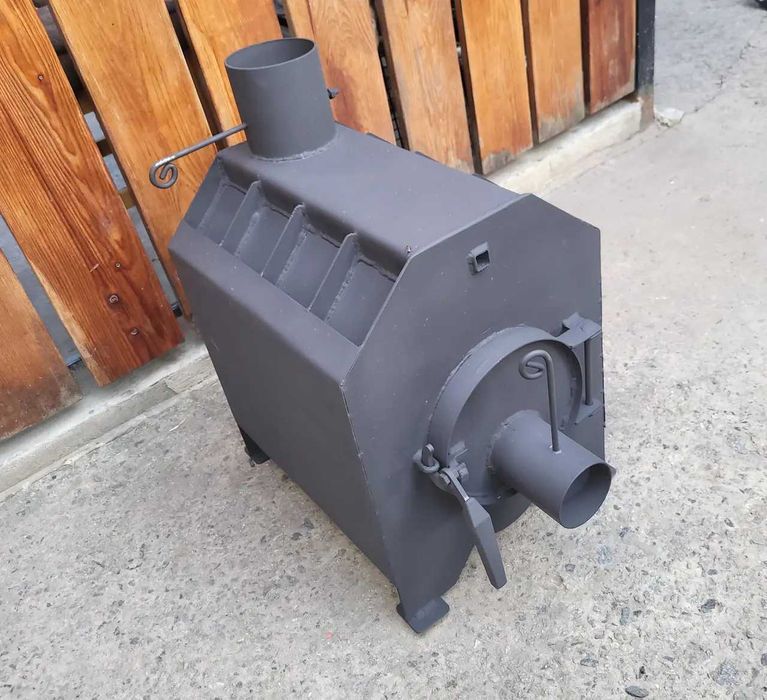 Буржуйка, Булер'ян, Печь, Булерьян с варочной плитой, на 90м3