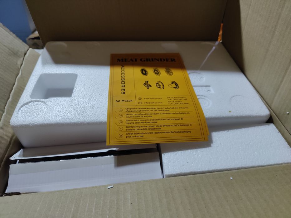 Aaobosi MZ-MGC04  электрическая мясорубка 4-в-1