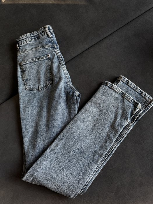 Джинси прямі з розрізами fashionista