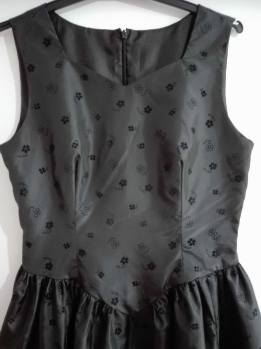 czarna sukienka Halloween 40/42, jak nowa, L-XL