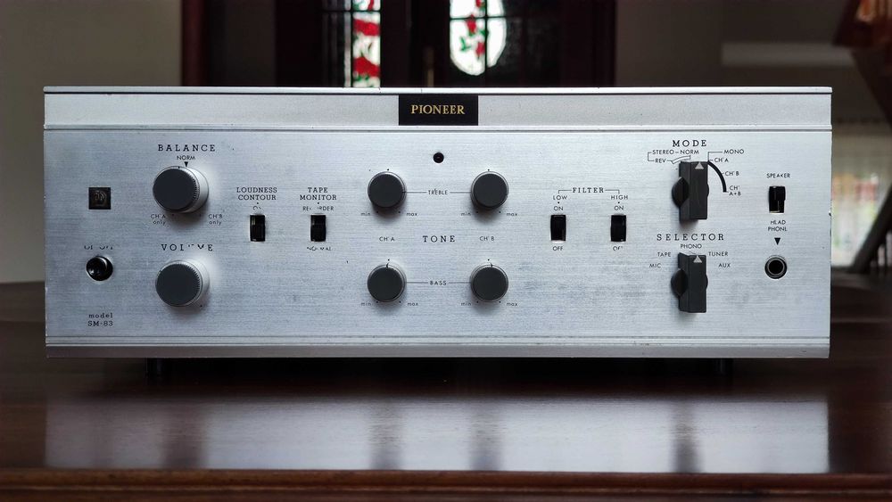Pioneer SM 83 - wzmacniacz po renowacji