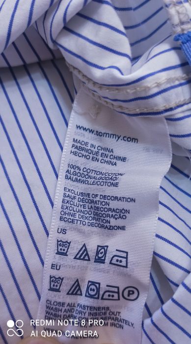 Tommy  Hilfiger oryginalna  biała  koszula  rozmiar  M