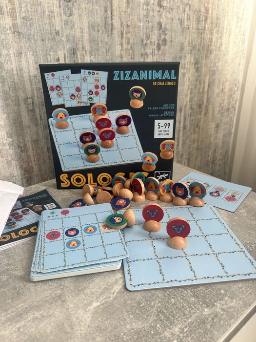 Настільні ігри catan, WonderZoo, Ane Rouge ,Zizanimal Djeco