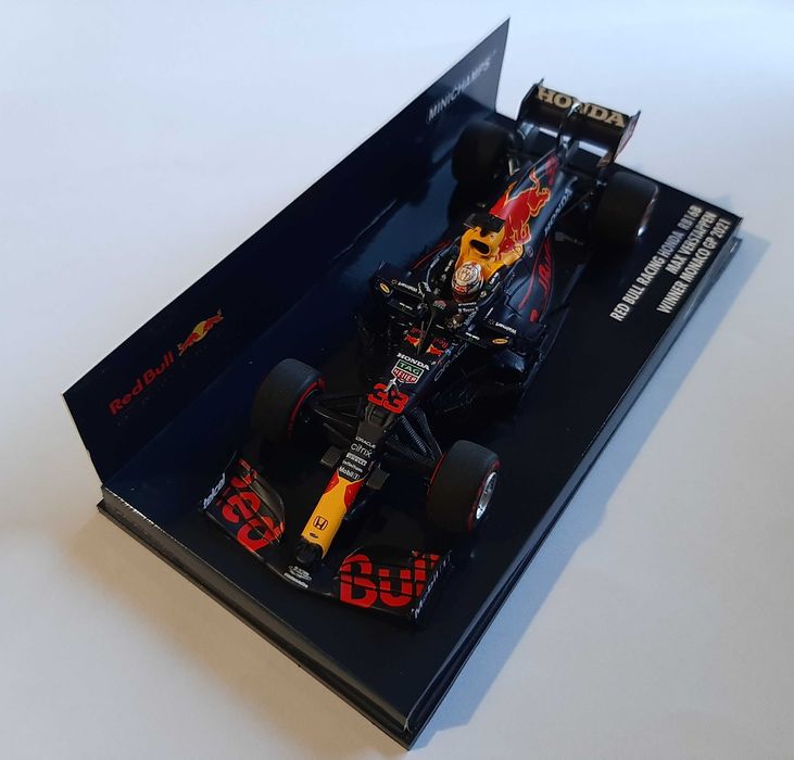 Max Verstappen F1 RB16B GP Mónaco 2021 Minichamps