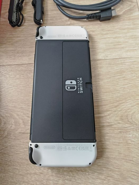 Nintendo switch oled duży zestaw