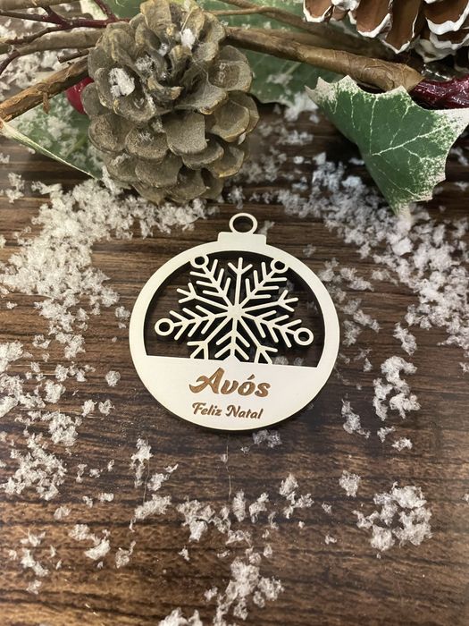 Bolas de natal personalizadas