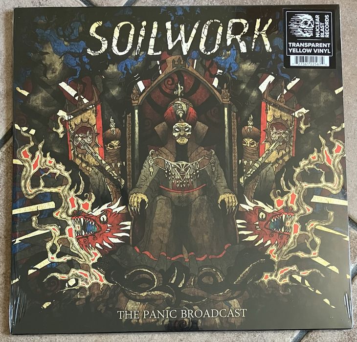 Soilwork - The Panic Broadcast LP Transparent Yellow Vinyl