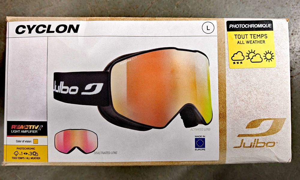 OKULARY NARCIARSKIE gogle Julbo Cyclon  Nowe Wa-wa