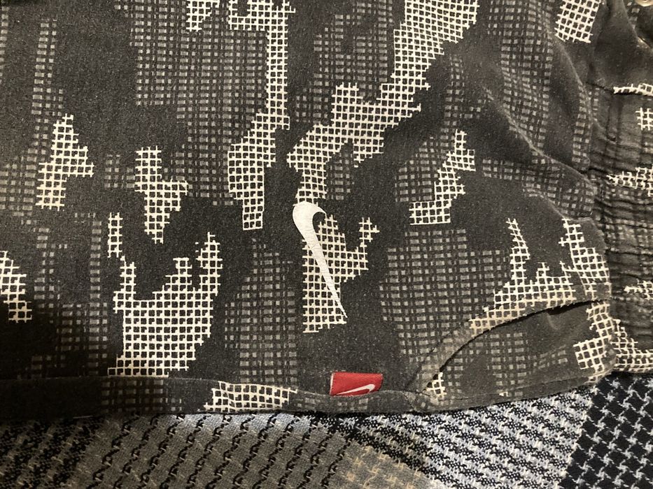 Шорты Nike оригинал серые  camo