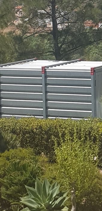 Contentor Aluminio/Aço 3,00×2,20c/ 2 portas