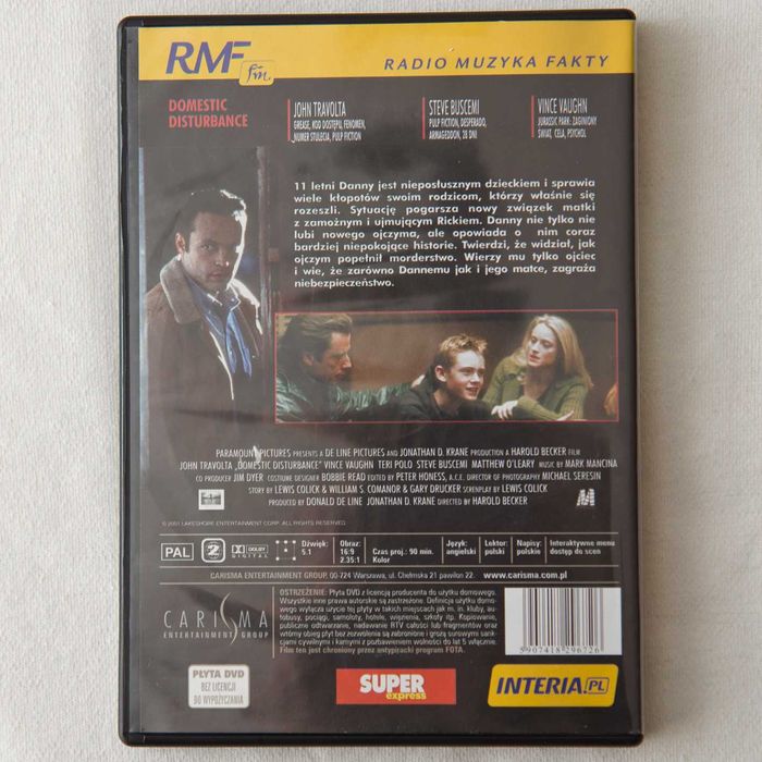 Teren Prywatny / Domestic Disturbance - DVD