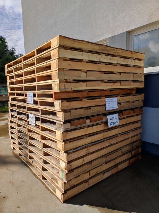 Paleta duża 280x210cm z litego drewna do wiaty, drewutni, altan tarasu