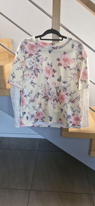 Bluza w kwiaty L/XL