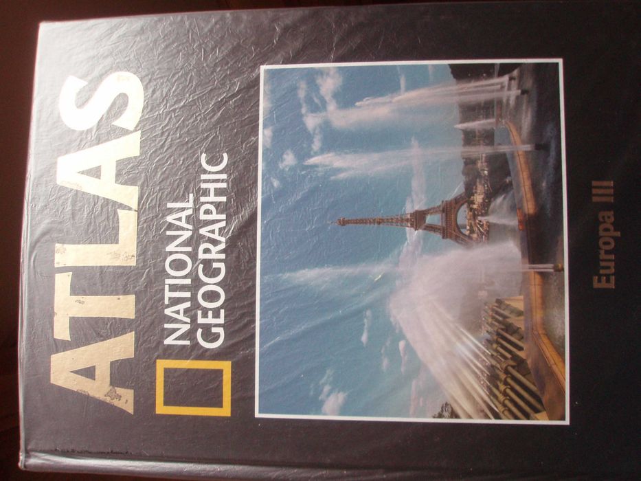 8 livros atlas national geografic