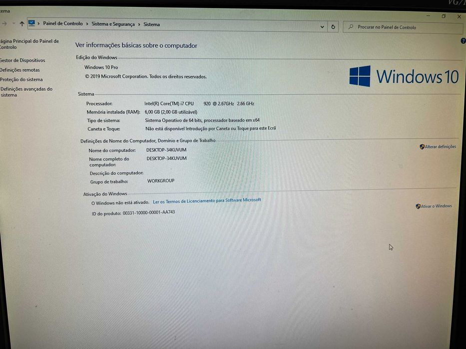 CPU i7920 + Motherboard - Socket 1366 - GA-X58A-UD3R (rev. 2.0)