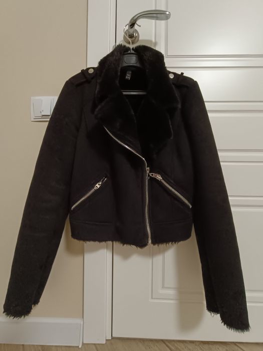 Косуха дублёнка Zara XS