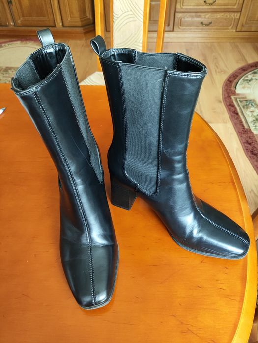 Botki Chelsea marki Primark roz.39 obcas 7,5 cm