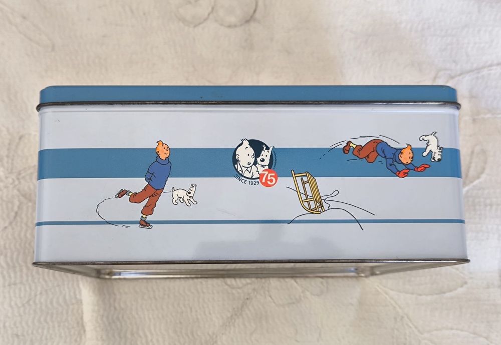 Caixa coleção Tintim