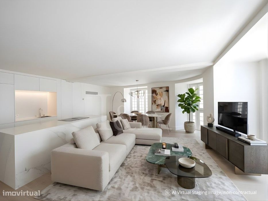 Luxury Two-Bedroom Apartment with Enclosed Balcony and Parking Near Av. Lib...