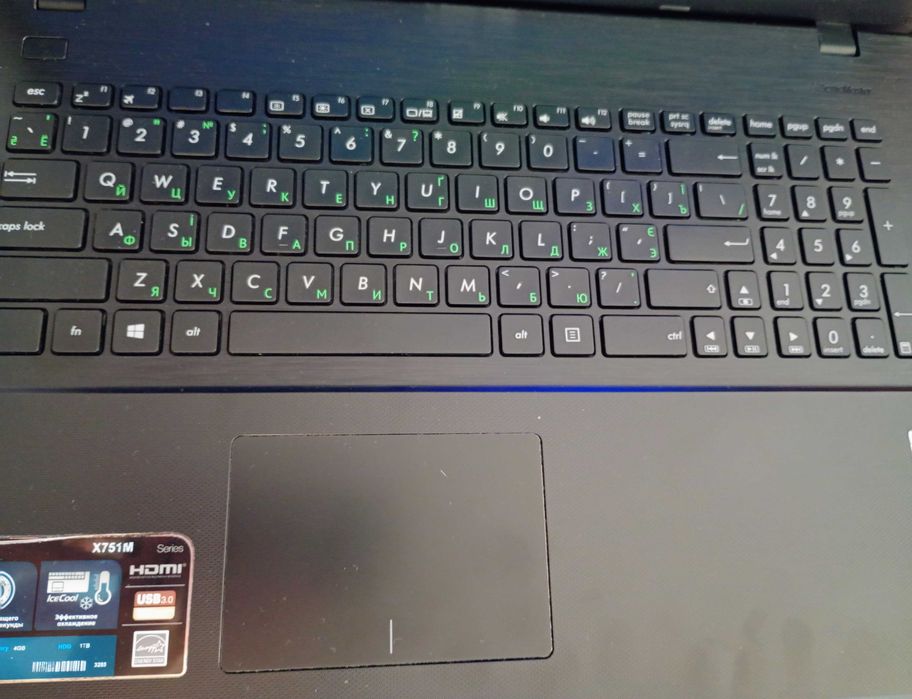 Ноутбук Asus 17.3 діагональ