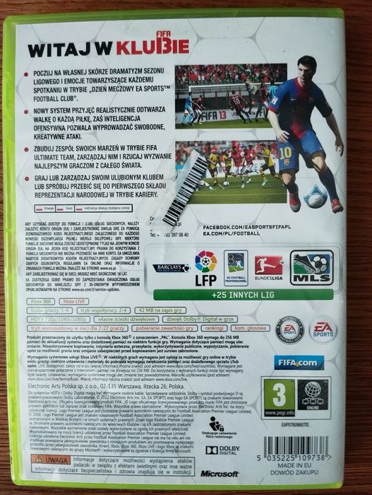 FIFA 13 Xbox 360
