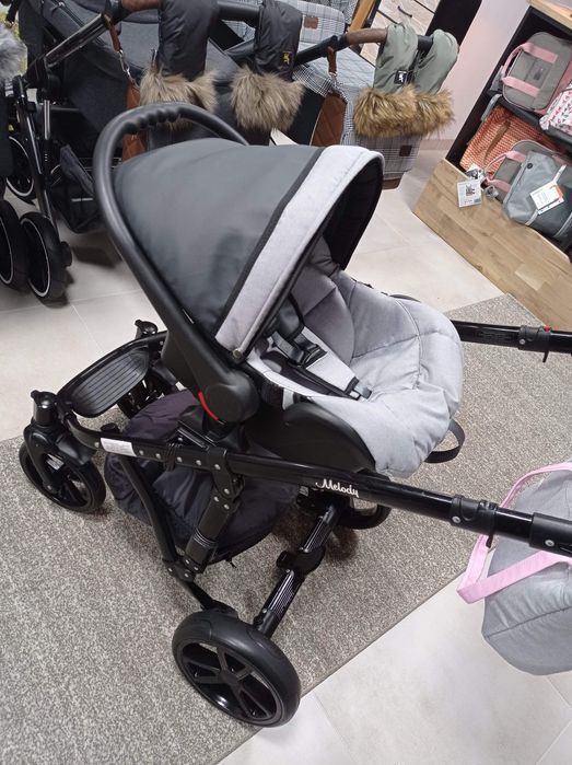 Paradise Baby Melody wózek 3w1 gondola, spacerówka i fotelik!